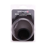Prowler RED Ball Stretcher Black Silicone Testicle Ring Large Size