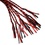 Prowler RED Long Handle Nine Tail Flogger BDSM Fetish Play Whip