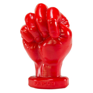 Prowler RED by Oxballs Fist Red Silicone Butt Plug Thick Anal Sex Toy