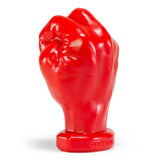 Prowler RED by Oxballs Fist Red Silicone Butt Plug Thick Anal Sex Toy