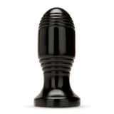 Prowler RED Ribbed Butt Plug Black PVC Anal Stimulation Play Sex Toy