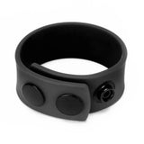 Prowler Red Silicone Adjustable Cock Strap Black Penis Erection Sex Aid