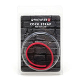 Prowler Red Silicone Adjustable Cock Strap Red Penis Erection Sex Aid
