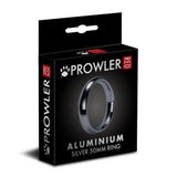Prowler RED Silver 50mm Cock Ring Metal Aluminium Penis Erection Band