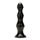 Prowler RED Triple Butt Plug Black PVC Anal Probe Stimulation Beads Advanced Sex Toy