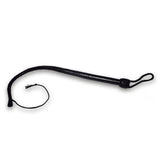 Prowler RED Turkish Knot Whip 2ft Black Leather BDSM Punishment Fetish Play