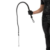 Prowler RED Turkish Knot Whip 6ft Black Leather BDSM Punishment Fetish Play