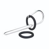 Prowler RED Urethral Plug & Ring Stainless Steel Penis Hole Pin CBT Fetish Play