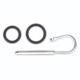 Prowler RED Urethral Plug & Ring Stainless Steel Penis Hole Pin CBT Fetish Play