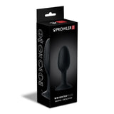 Prowler RED Weighted Butt Plug Medium Size Oscillating Steel Ball Anal Sex Toy