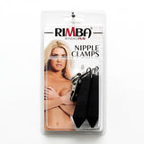 Rimba Nipple Clamps 100g Weight BDSM Clips Bondage Gear Fetish Wear