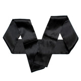 Rimba Black Blindfold Tie Blackout Eye Mask Bondage Play