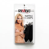 Rimba Nipple Clamps 150g Weight BDSM Clips Bondage Gear Fetish Wear