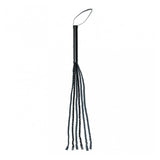 Rimba Plaited 6 String Leather Whip Flogger BDSM Gear Fetish Bondage Play