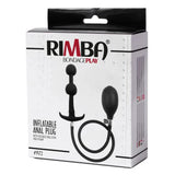 Rimba Inflatable Anal Plug Double Balloon Pump Gape Play Sex Toy