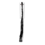 Rimba 14 String Leather Whip Wrist Strap Flogger Punishment Fetish Play