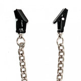Rimba Nipple Clip Clamps with Chain Weight Fetish Bondage Play