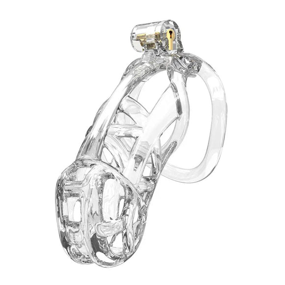 Rimba P-Cage PC11 Penis Male Chastity Lock Device Set Clear Large Size