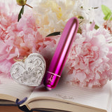 Rocks Off Boudoir Courtesan Bullet Vibe Pink 10 Speed Vibrator Sex Toy