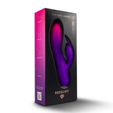 Rocks Off Glo-Girl Rabbit Vibrator Purple G-Spot Bunny Vibe Sex Toy