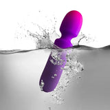 Rocks Off Glo-Girl Wand Vibrator Purple Mini Massager Pleasure Sex Toy