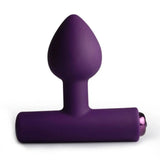 Rocks Off Nova Astryx Vibrating Butt Plug Purple 16 Pattern Anal Vibe Sex Toy