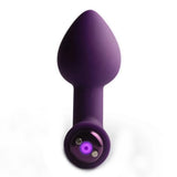 Rocks Off Nova Astryx Vibrating Butt Plug Purple 16 Pattern Anal Vibe Sex Toy