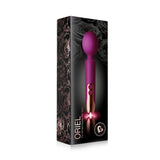 Rocks Off Oriel Magic Wand Vibrator Fuchsia Massage Stick USB Fun Travel Sex Toy