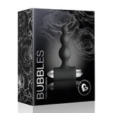 Rocks Off Petite Sensations Bubbles Black Butt Plug Anal Bead Vibrator Unisex Sex Toy