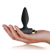 Rocks Off Petite Sensations Black Butt Plug Anal Bullet Vibrator Sex Toy