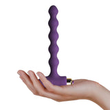 Rocks Off Petite Sensations Purple Pearls Butt Plug Bullet Vibrating Anal Beads Sex Toy