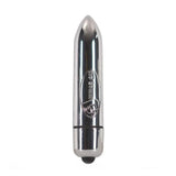 Rocks Off RO-80mm Single Speed Bullet Vibrator Chrome Silver Vibe Sex Toy