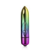 Rocks Off RO-80mm Bullet Vibrator Rainbow Mini Pleasure Vibe Sex Toy