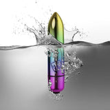 Rocks Off RO-80mm Bullet Vibrator Rainbow Mini Pleasure Vibe Sex Toy