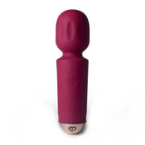 Rocks Off Rechargeable Mini Wand Vibrator Azalea Red Compact Sex Toy
