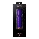 Rocks Off Rechargeable Mini Wand Vibrator Violet Dream Compact Sex Toy