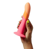 Romp Dizi Non-Realistic Dildo Sunset Silicone Suction G-Spot Sex Toy
