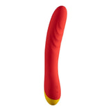 Romp Hype G-Spot Vibrator Red Curved Pleasure Massager Hot Fun Sex Toy
