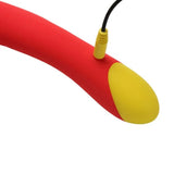 Romp Hype G-Spot Vibrator Red Curved Pleasure Massager Hot Fun Sex Toy