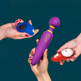 ROMP Pleasure Kit 3 Sex Toy Set Wand Vibrator Clit Massager Cock Ring