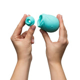 Romp Rose Glow in the Dark Clitoral Stimulator Pleasure Massager Vibrator Sex Toy