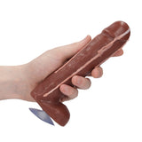 S-Line Dicky Soap With Balls Brown Big Black Penis Hand Shower Wash Fun Adult Rude Gift