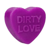 S-Line Dirty Love Lavender Scented Heart Soap Sexy Suds Shower Bath Wash
