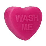 S Line Wash Me Red Heart Soap Sexy Suds Body Shower Bath Fun Gift