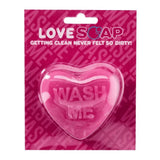 S Line Wash Me Red Heart Soap Sexy Suds Body Shower Bath Fun Gift