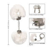 Ultra Fluffy Furry Cuffs White