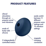 Satisfyer Air Power 4 Double Air Pulse Vibrator Clitoral Stimulation Sex Toy