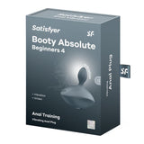 Satisfyer Booty Absolute Beginners 4 Vibrating Anal Training Starter Plug Blue Sex Toy
