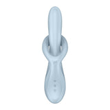 Satisfyer Heat Flex 4 Warming Rabbit Vibrator Blue G-Spot Rotator Sex Toy