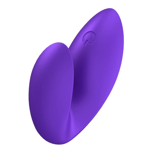 Satisfyer Love Riot Finger Vibrator Purple Palm Masturbation Massager Sex Toy